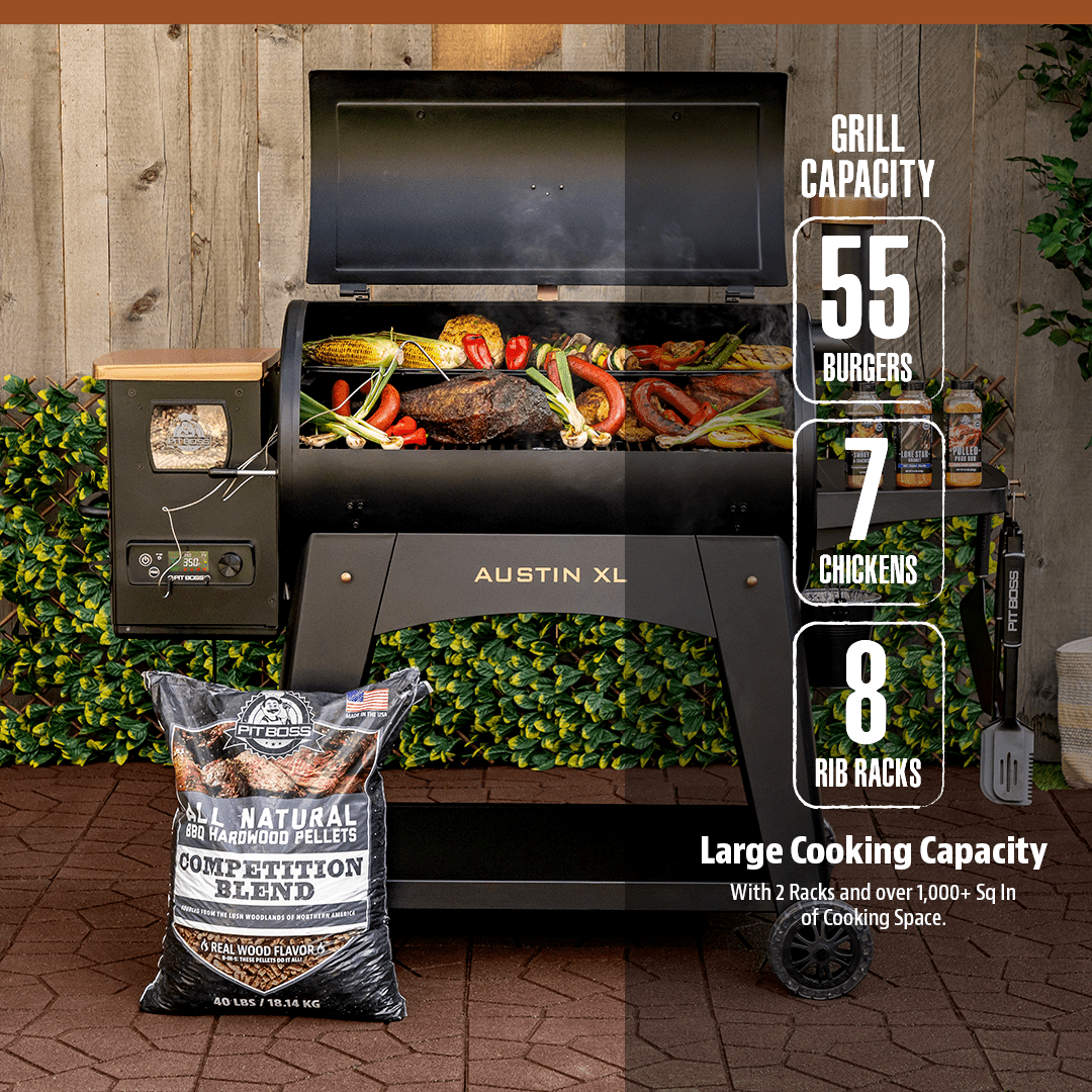 Pit Boss Austin XL Onyx Pellet Grill 1000 Sq In