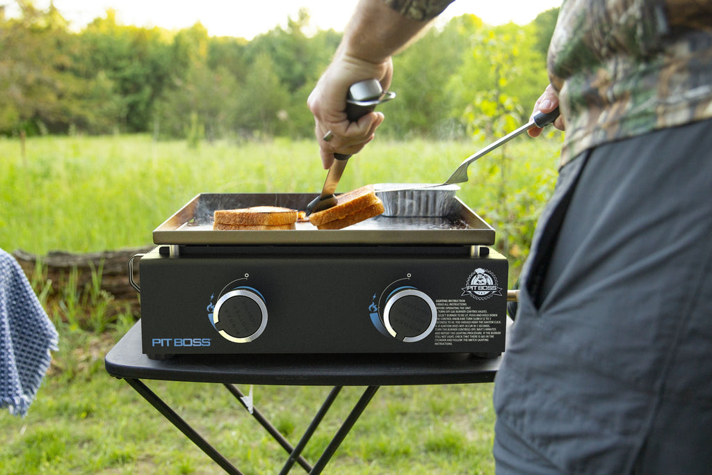 Pit Boss 2-Burner Tabletop Propane Gas Griddle with Cover