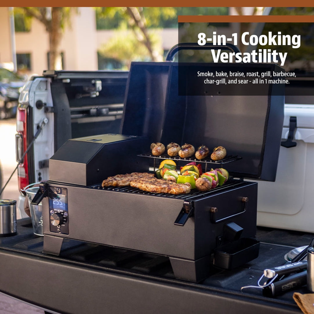 Pit Boss Onyx Tabletop Pellet Smoker 250 Sq In
