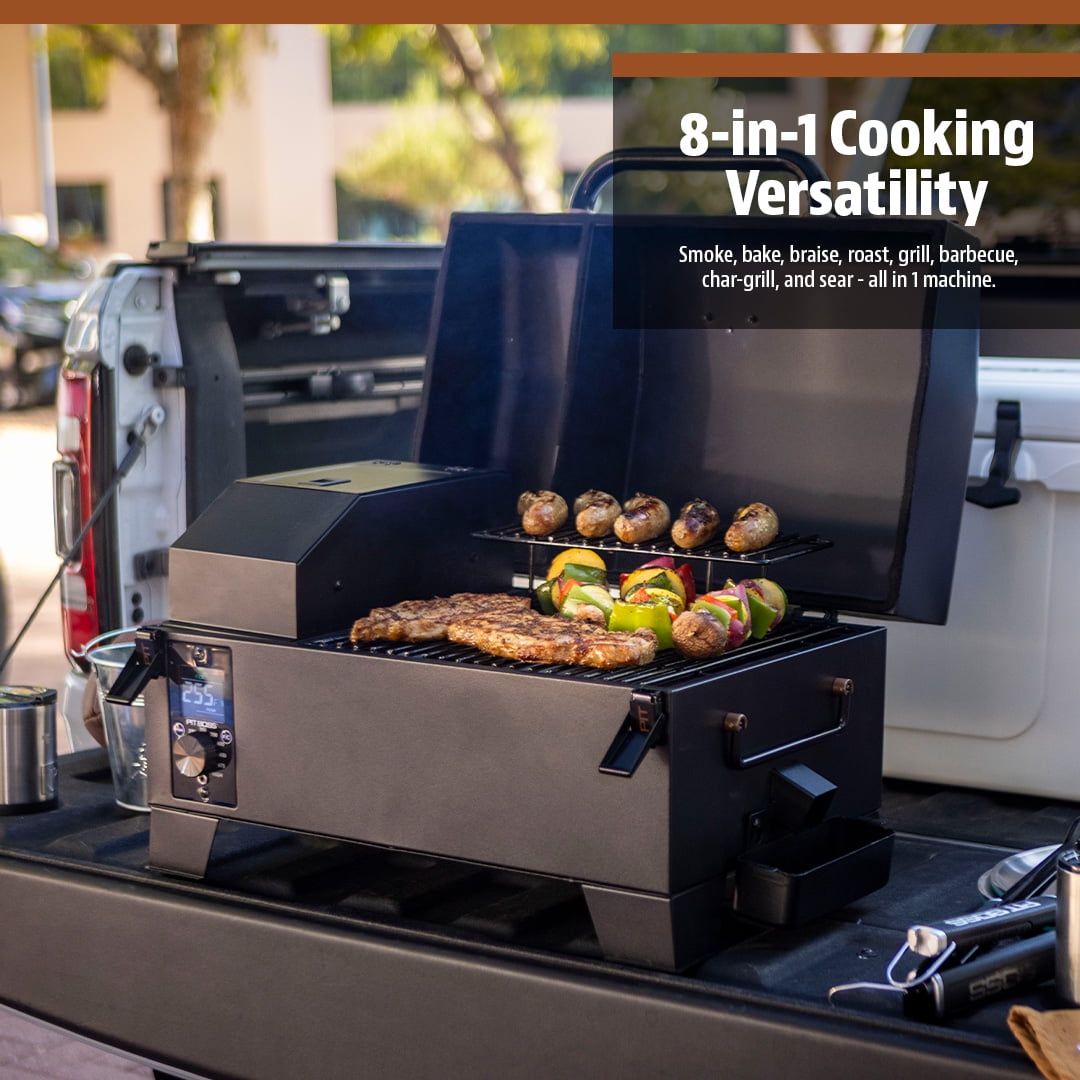 Pit Boss Onyx Tabletop Pellet Smoker 250 Sq In