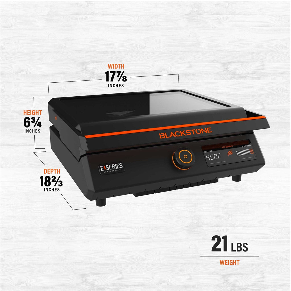 Blackstone Fast Preheat 17 Inch Electric Tabletop Griddle