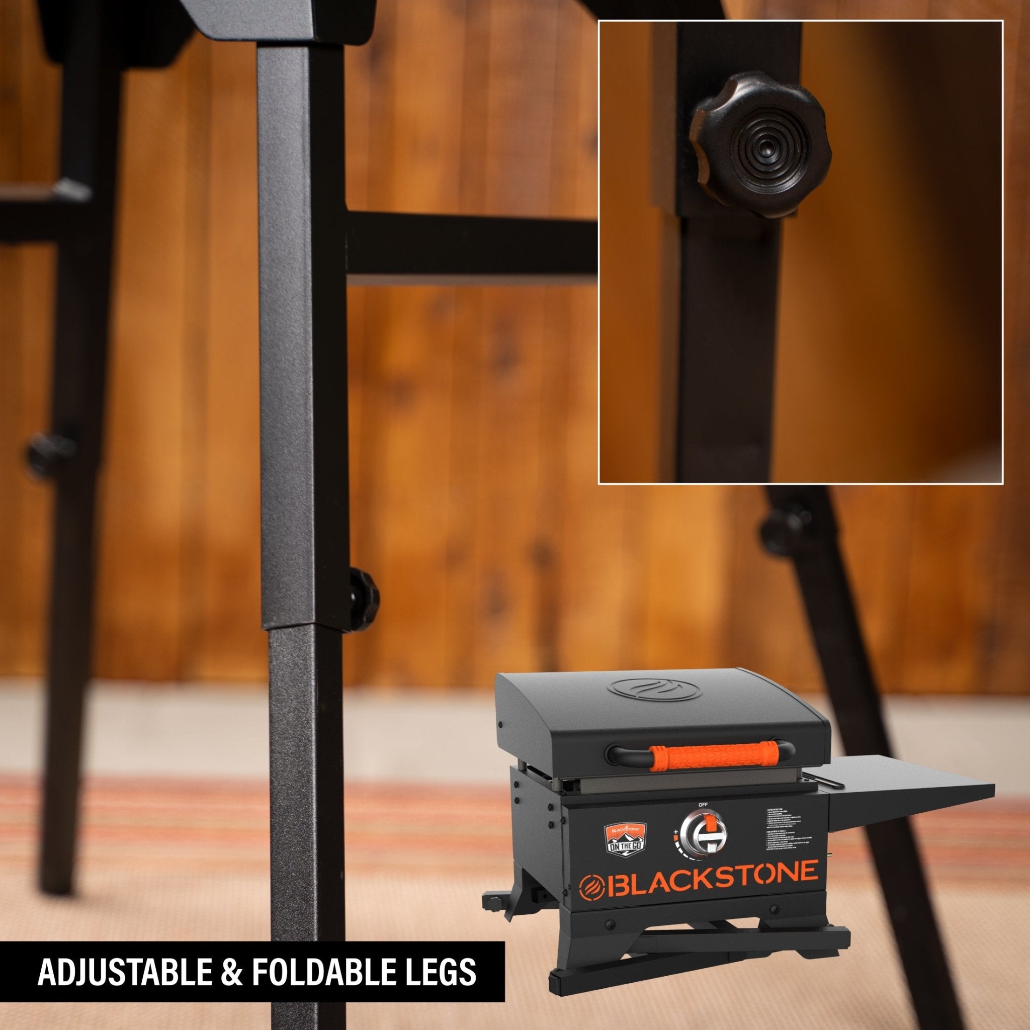 Blackstone On The Go 17 Inch Cart Griddle With Hood