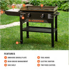 Blackstone 28 Inch Omnivore Griddle For Outdoor Cooking