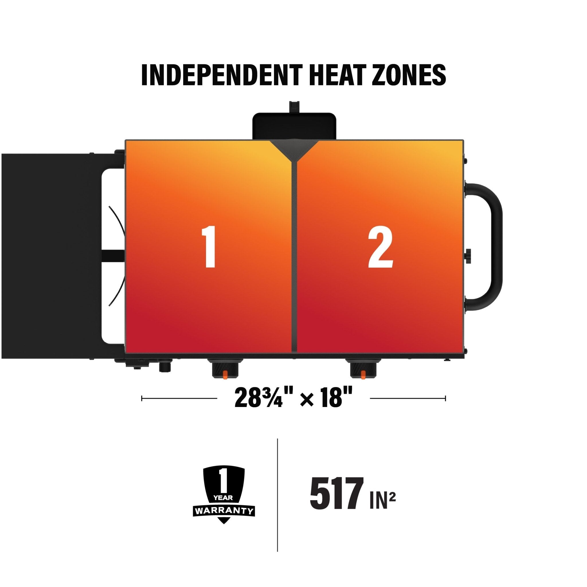 Blackstone 28 Inch Omnivore Griddle For Outdoor Cooking