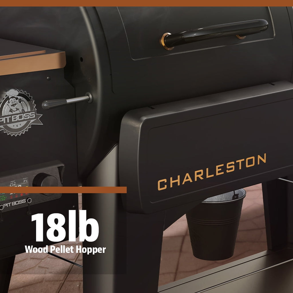 Pit Boss Charleston 1000 Sq In Pellet Grill And Griddle