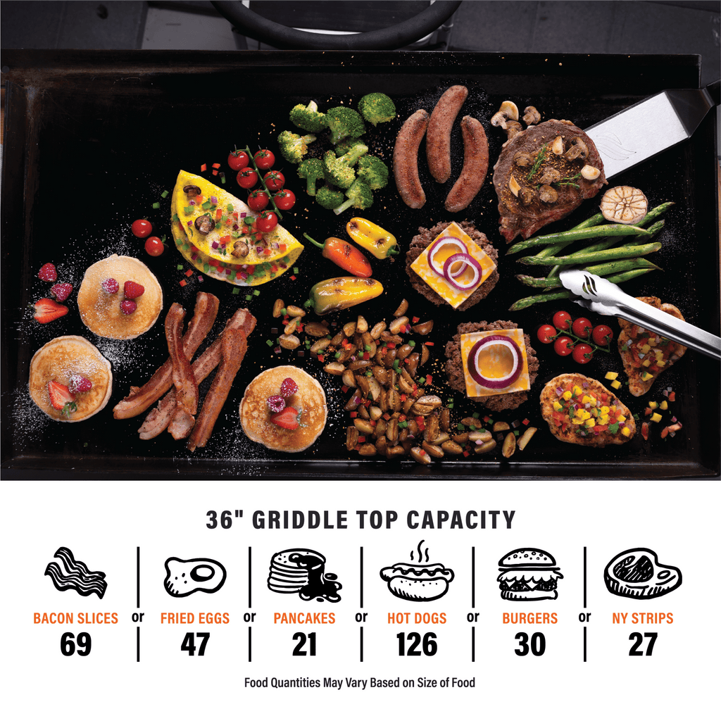 Blackstone Iron Forged 36 Inch Griddle Airfryer Combo