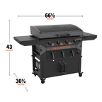 Blackstone Iron Forged 36 Inch Griddle Airfryer Combo