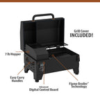 Pit Boss Onyx Tabletop Pellet Smoker 250 Sq In