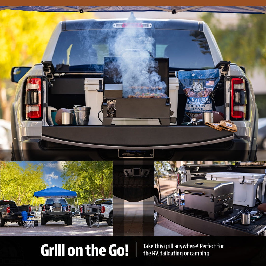 Pit Boss Onyx Tabletop Pellet Smoker 250 Sq In