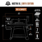 Pit Boss Austin XL Onyx Pellet Grill 1000 Sq In