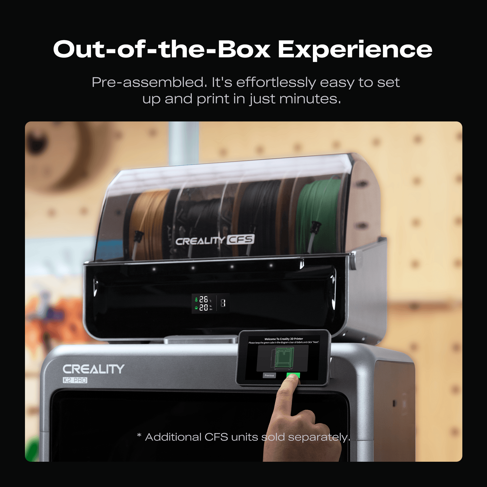 Creality K2 Pro/Combo 3D Printer