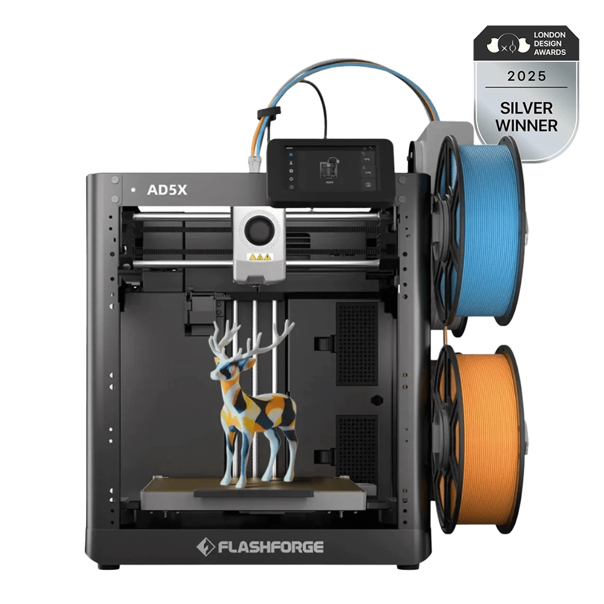 Flashforge AD5X – Multicolor 3D Printer for High-Speed, Full-Color Printing