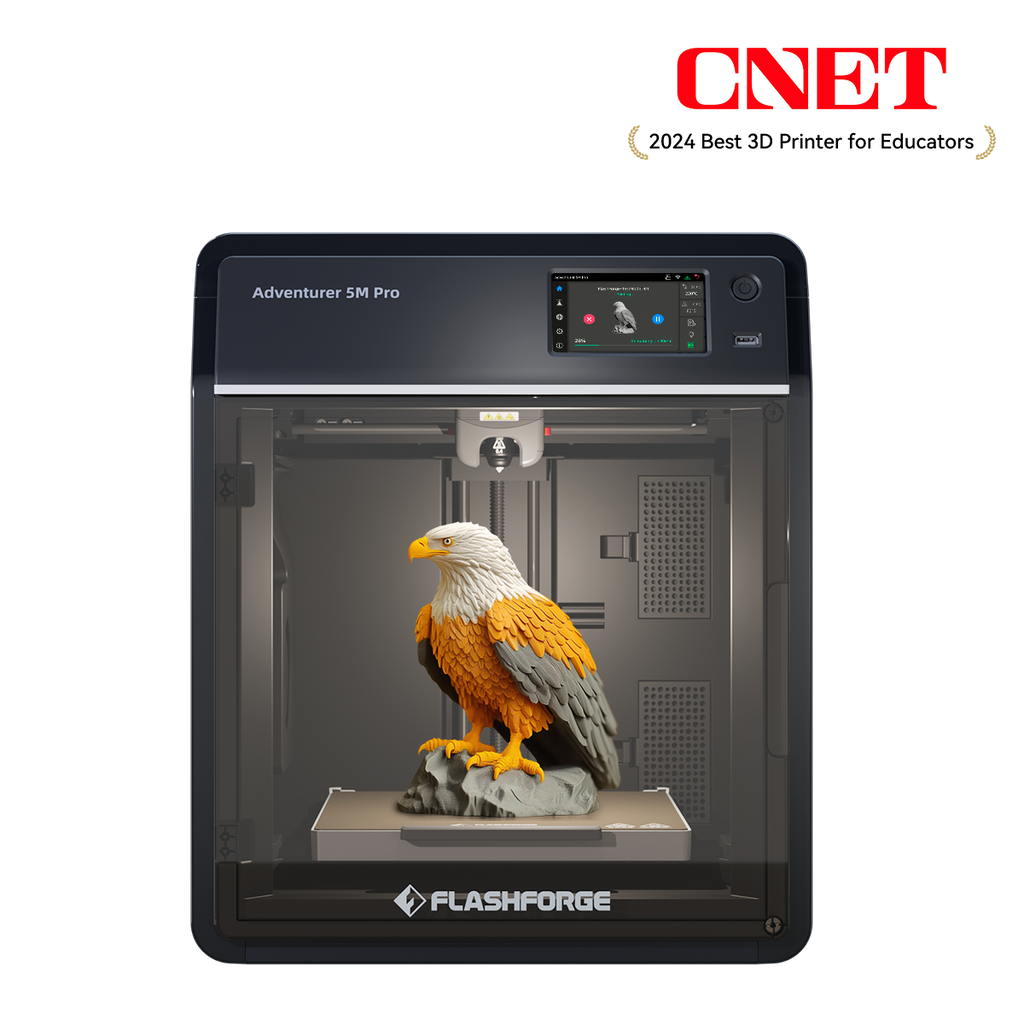 Flashforge Adventurer 5M Pro 3D Printer, Enclosed CoXY Metal Structure, Safe for Home Use