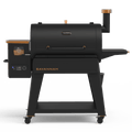 Pit Boss Pellet Smoker, Savannah 1500 Square Inch Wood Fired Pellet Grill, Onyx Series