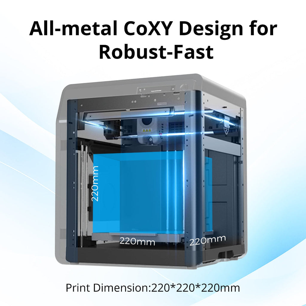 Flashforge Adventurer 5M Pro 3D Printer, Enclosed CoXY Metal Structure, Safe for Home Use