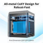Flashforge Adventurer 5M Pro 3D Printer, Enclosed CoXY Metal Structure, Safe for Home Use