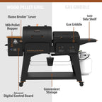 Pit Boss Charleston 1000 Sq In Pellet Grill And Griddle