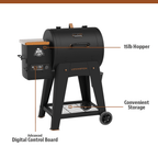Pit Boss Lexington Onyx Smart Pellet Grill 500 Sq In
