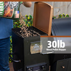 Pit Boss Austin XL 1000 Connected Wood Pellet Grill - Onyx Edition with Bluetooth and Wi-Fi