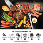 Blackstone Original 28 Inch Omnivore Griddle With Hard Cover