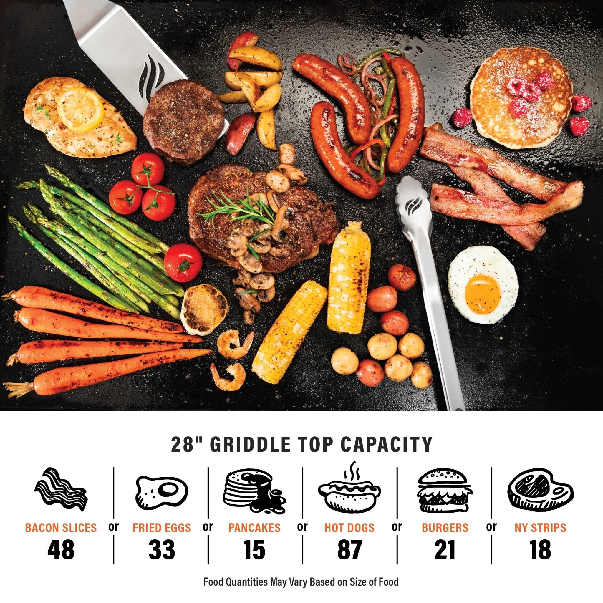 Blackstone Original 28 Inch Omnivore Griddle With Hard Cover